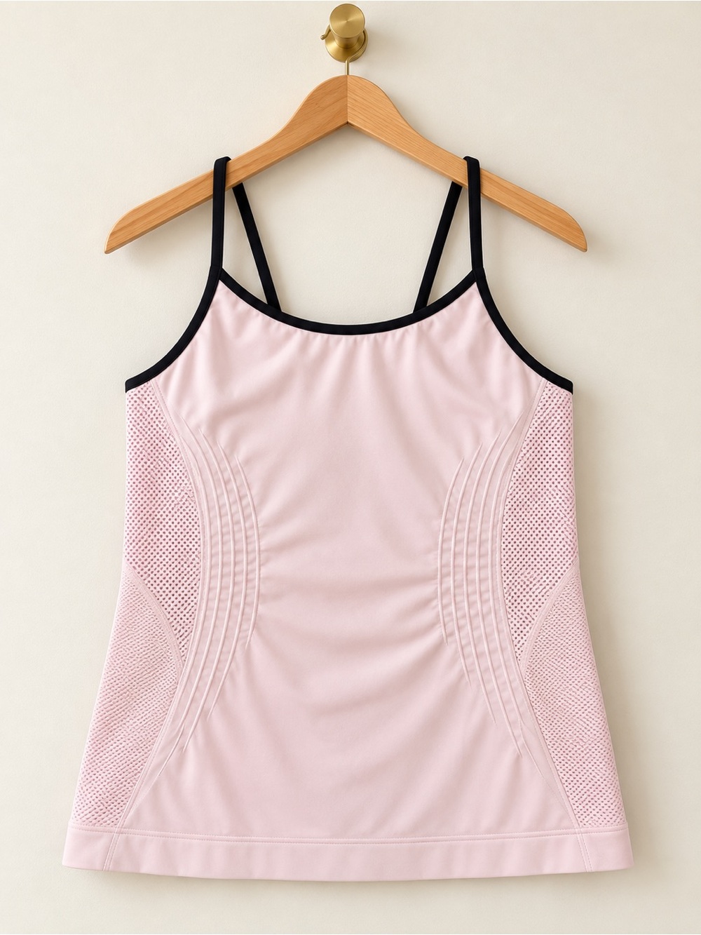 C9 by Champion Women’s XL Pink & Black Racerback Athletic Tank Top Mesh Panels